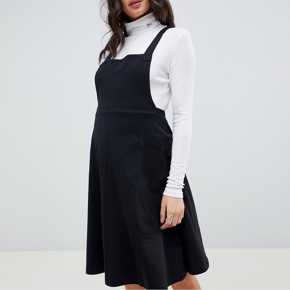 ASOS Maternity Dresses & Skirts - ASOS Black maternity pinafore